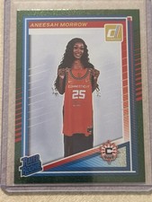2025 Panini Donruss WNBA - Rated Rookie Aneesah Morrow #99 Green Shimmer (RC)