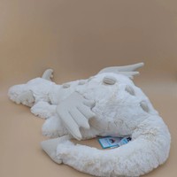 Jellycat White Snow Dragon 50cm Rare Edition & Dust Bag Gift