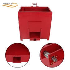 Contrappeso scatola zavorra attacco 3 punti per trattore skid steer Cat 1 Cat-1 800 libbre