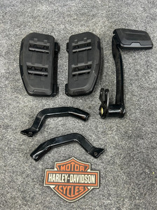OEM HARLEY 24-26 CVO ST Mini Switchback Floorboards, Mount & Brake Pedal