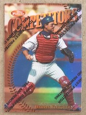 1997 Finest - Refractor - Darrin Fletcher - #187 - Montreal Expos - NrMt+