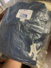 VTG Pro Player New York Yankees 1/4 Zip Pullover Jacket Windbreaker Mens Large