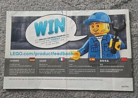 LEGO City Volcano Starter Set (60120)  manual Only 