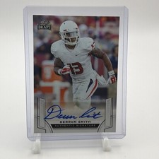 2015 Leaf Draft - Autographs Derron Smith #BA-DS3 (AU, RC)