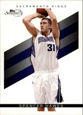 2008-09 Topps Signature #TSSH Spencer Hawes /2325 - BSK