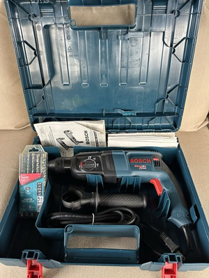 #ad #ad Bosch GBH 2 26 8amp 1” SDS Plus Rotary Hammer Corded Drill With Free Bit Set $189.00