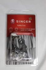 Singer 2500270 Ruffler Attachment Presser Foot For Low-Shank Sewing Machines NEW
