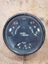 Land Rover Series fuel water oil meter clock Smiths
