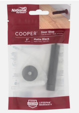 Cooper Door Stop, Matte Black - N830-529