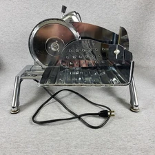 Vintage Rival Electric Meat Deli Food Slicer Model 1030V/2 Works Great