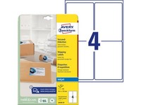 Avery Zweckform Inkjet Versand-Etiketten, 99,1 X 139 Mm 1 Bis 20 Stk Spare 33%