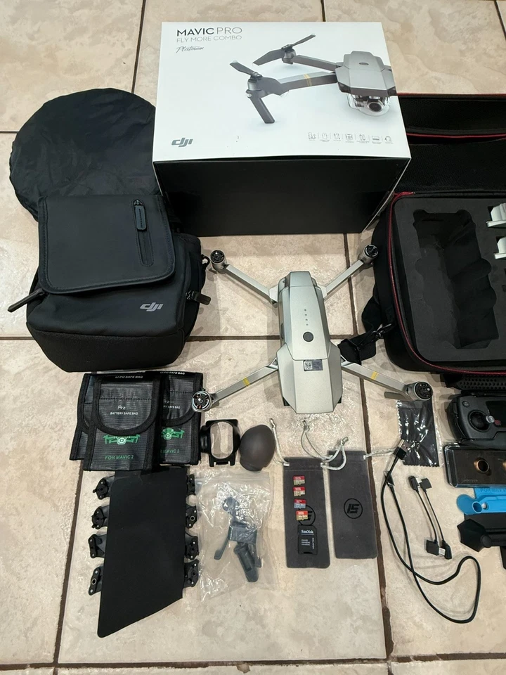 Combo DJI Mavic Pro Platinum Fly More con extras Foto 3 de 4