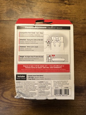 Nintendo Sound Alarm Smart Clock Alarmo 35 Worlds USA Nintendo Sound Alarm Smart Clock Alarmo 35 Worlds USA