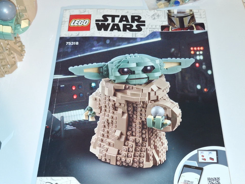 Lego 75318 Star Wars The Child-Yoda & Stand, with Manual. In Excell Clean Cond. - Image 2 of 4