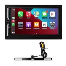 Jensen CAR723W-CAM 7" Double-DIN Digital Multimedia with Backup Camera