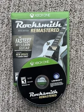 Rocksmith 2014 Edition Remastered Microsoft Xbox One, 2014 Untested