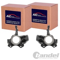 2X AIC Achsschenkel Vorne Passend FÜR Audi A1 Seat Cordoba Ibiza Toledo Skoda
