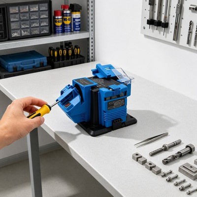 Professional Electric Knife Sharpener Drill Sharpening Machine Household 1350rpm