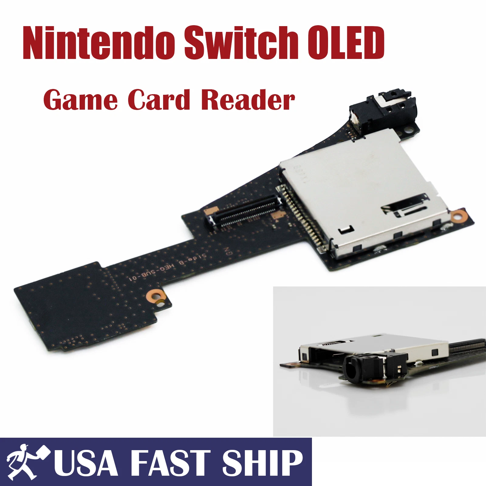 OEM Cartridge Memory Micro SD Game Card Reader Board For Nintendo