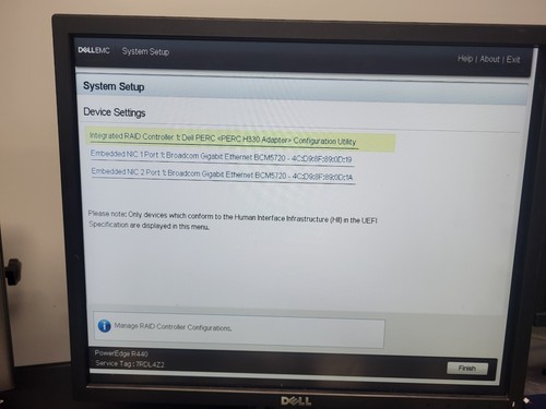 Dell EMC PowerEdge R440 Xeon Bronze 3106 @1.70GHz 16GB RAM No HDD PERC H330 #73 - Picture 5 of 8