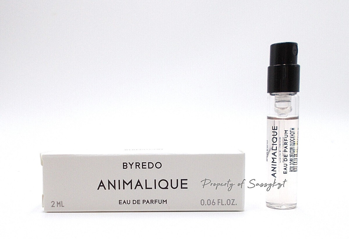 Byredo Eau de Parfume “Animalique” Vial Sample Spray ml