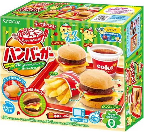 Kit de aperitivo de hamburguesa queso papa cola hamburguesa hazlo tú mismo Kracie - Imagen 59 de 61
