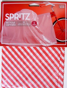 Spritz Huge Gift Bag Bicycle Bike Xl 80 X18 X39 New Red White Image Is Loading Spritz Huge Gift Bag Bicycle Bike Xl 80