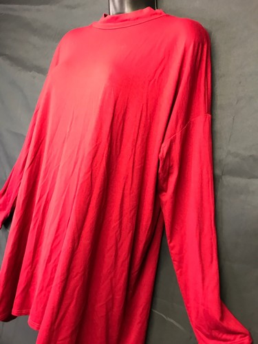 CAMISA TOP EILEEN FISHER VISCOSA SPANDEX ELÁSTICA MANGA LARGA CUELLO REDONDO Talla PL/PG - Imagen 7 de 12