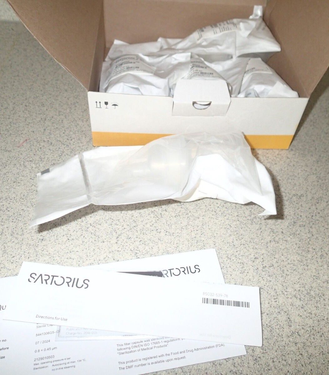 Sartorius 5441306G5-00-B SARTOPORE 2 300 Sterile Capsule Exp 7/24 5pcs ...
