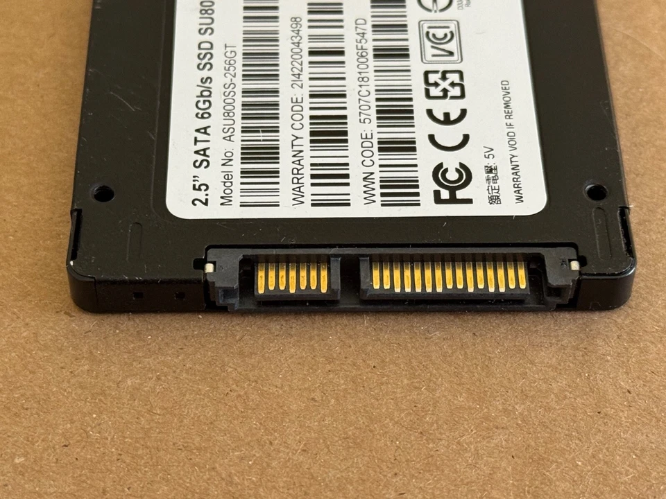 ADATA 256GB Internal 2.5" SSD Solid State Drive Storage Memory **Reformatted** - Image 3 of 3