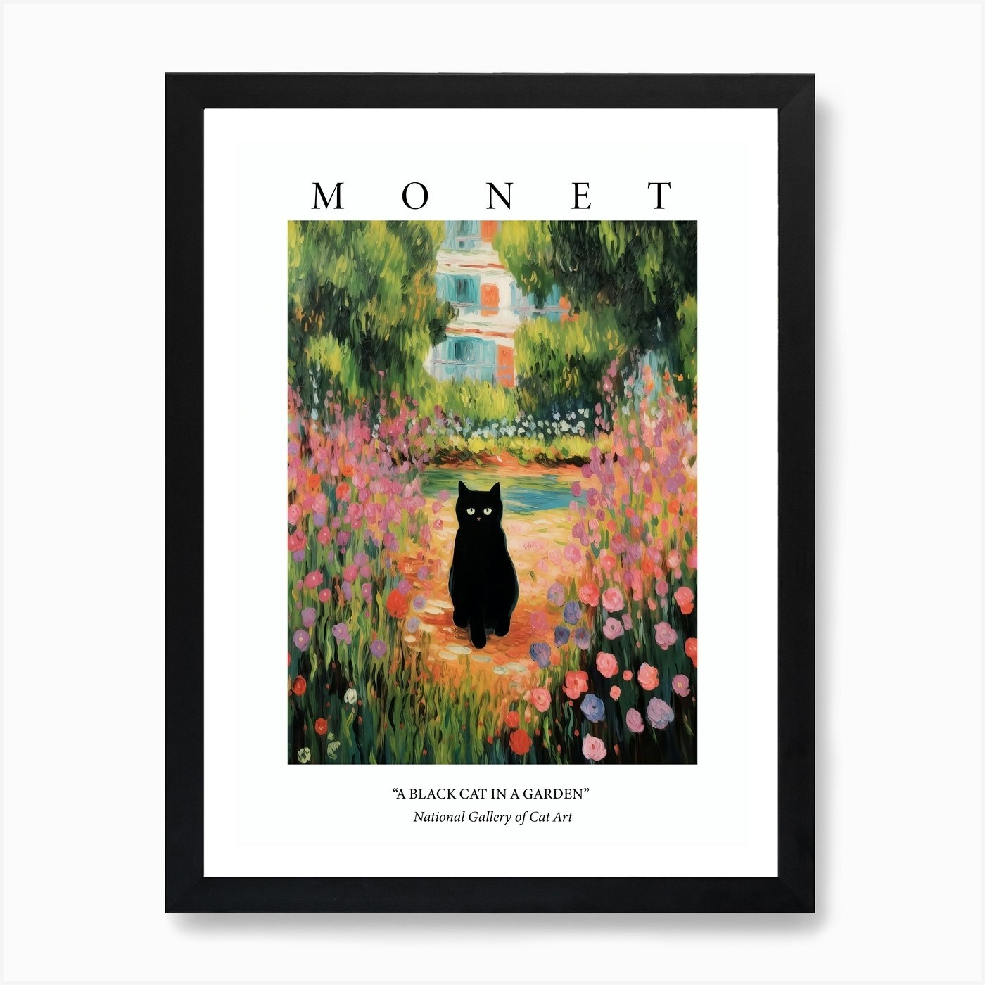 Style Garden With A Wall Art Print Framed Canvas Picture Poster