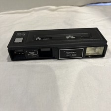 Vivitar TELE 603 Camera 110 Film Vintage Camera Black See Pics