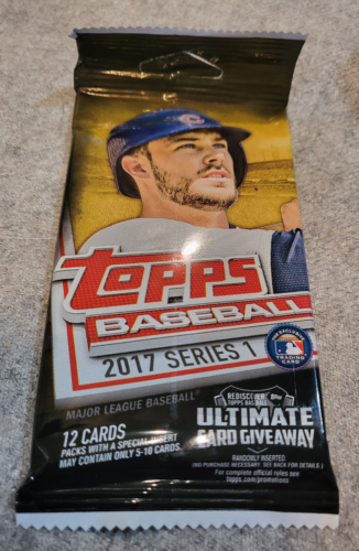 2017 Topps Series 1 Baseball 12 Kartenaufhänger Pack - vollständige Checkliste innerhalb - Bild 1 von 3