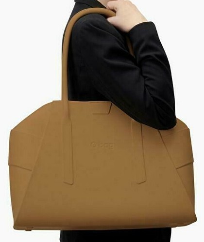 O Bag Unique borsa donna color biscotto due manici in termoplastica sconto  da 49 | eBay