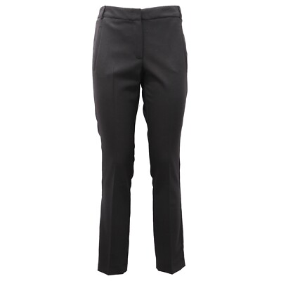 8498AF pantalone donna MARELLA black wool blend trouser woman