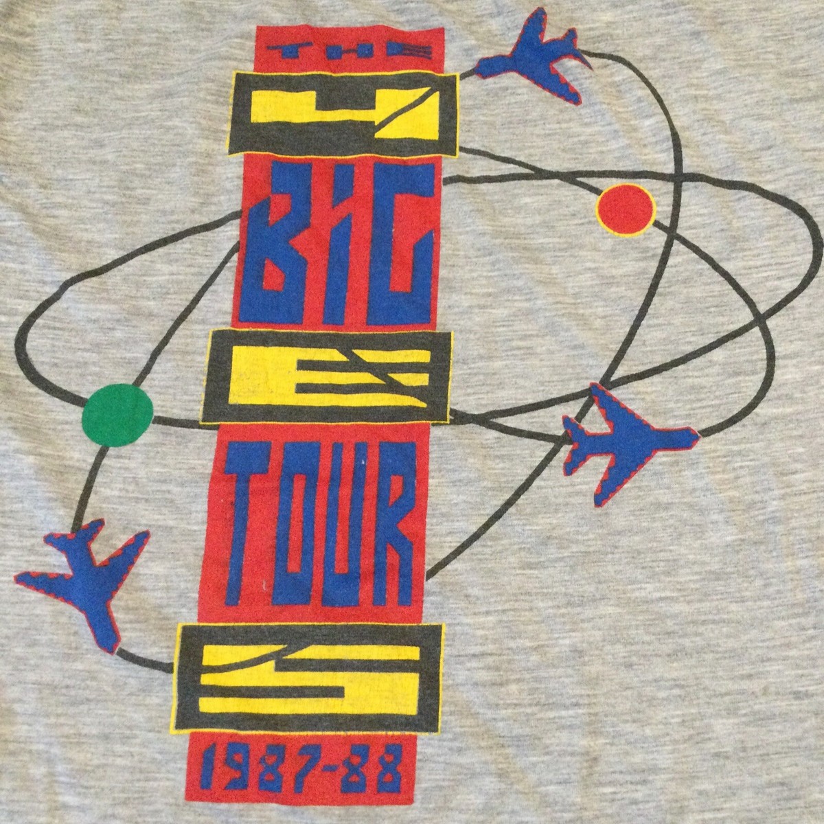 1987 vintage YES band t shirt M single stitch 80s Big Generator