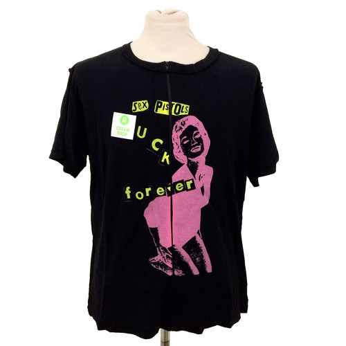 Sex Pistols Midnight Studios T-Shirt RARE Forever Zip Up PuNk Size Medium New F1