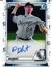 2020 Bowman Chrome  Andrew Dalquist Auto 