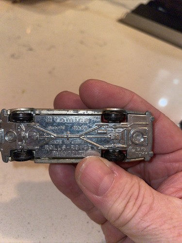 Vintage Tomy Tomica Rolls-Royce Phantom VI Japan Silver Die Cast 1:78 - Picture 6 of 6