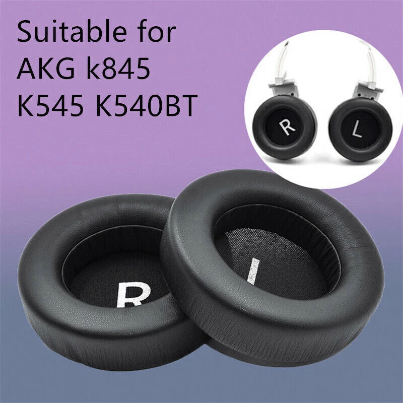 Sponge Cover Leather Earmuffs Ear Pads For AKG K845 K545 K540BT