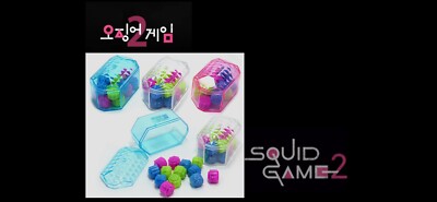 Gonggi Konggi Korean Game 1 Case x 13 Pieces+Free Squid Game stickers as a gift