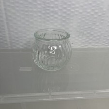 Round Clear Glass Votive Tea light Candle Holders Set Of 12 Parties Wedding