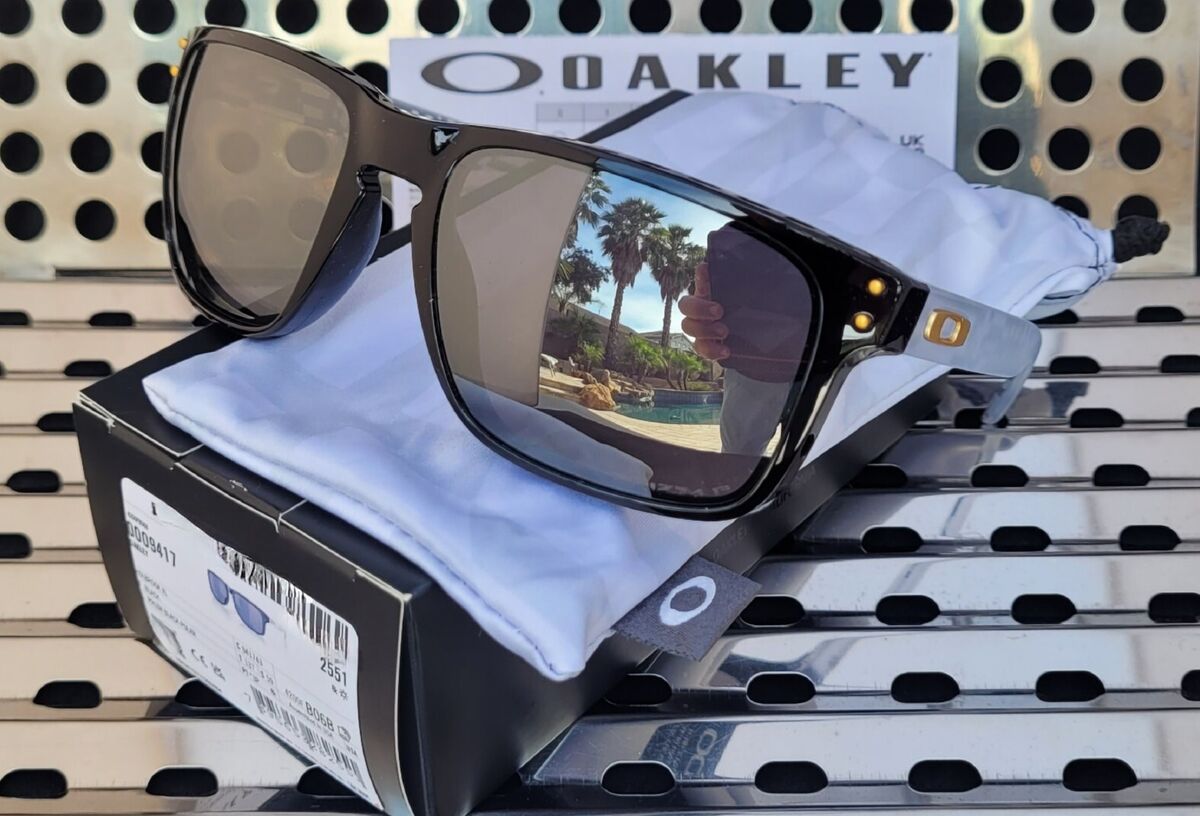 New Oakley HOLBROOK XL 9417-4359 Sunglasses Gloss Black w New Oakley HOLBROOK XL 9417-4359 Sunglasses Gloss Black w