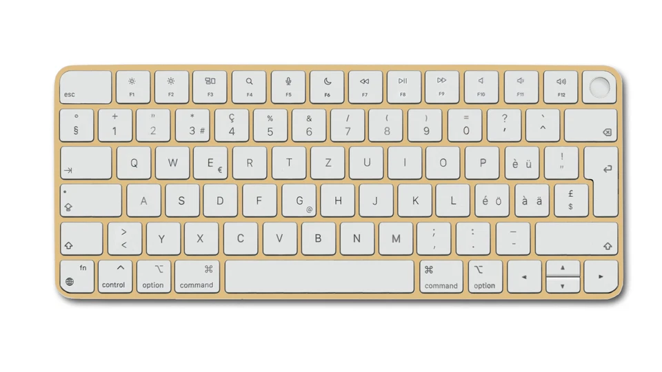 Genuine Apple Magic Keyboard with Touch ID Swiss French MK293LL/A A2449 - Image 3 of 4