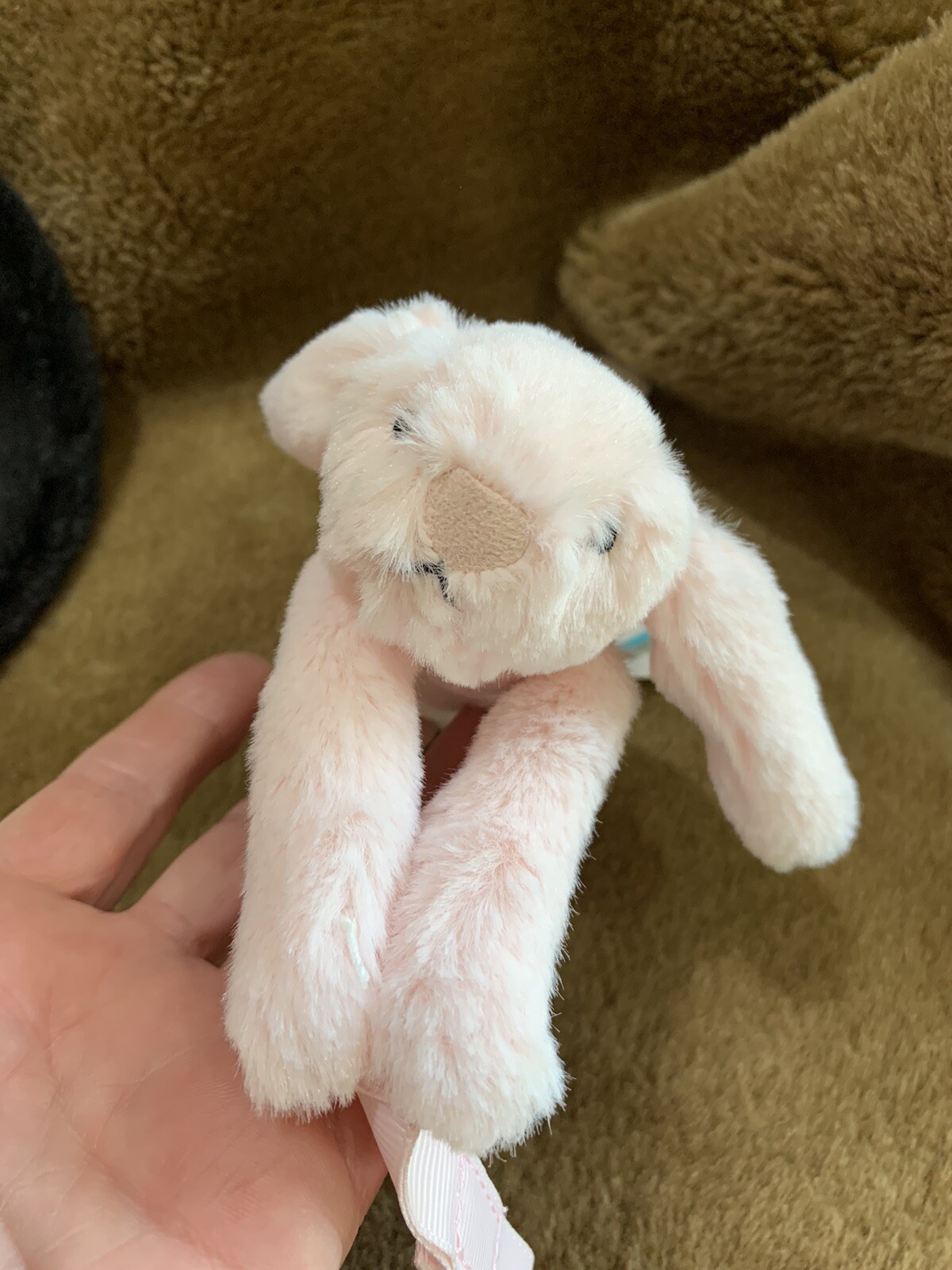 Jellycat Bashful Pink Dummy Holder Soft Toy Plush BNWT NEW DH4BP eBay