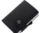 Genuine Mercedes-Benz Mini Wallet Purse Cowhide Leather Black B66959385