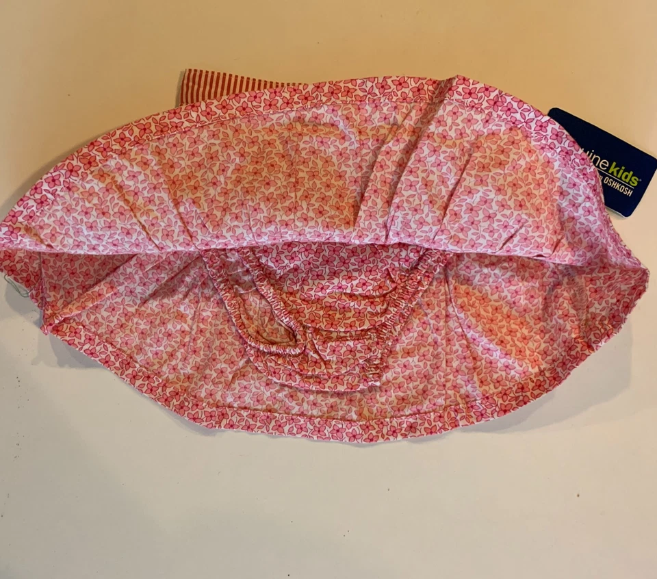 Genuine Kids by Oshkosh Pink Skirt with built-in panty Skort 12 month NWT - Image 2 of 3