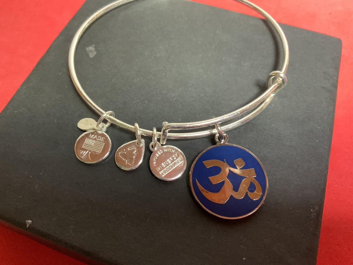Alex And Ani Ohm Charm Bangle Bracelet