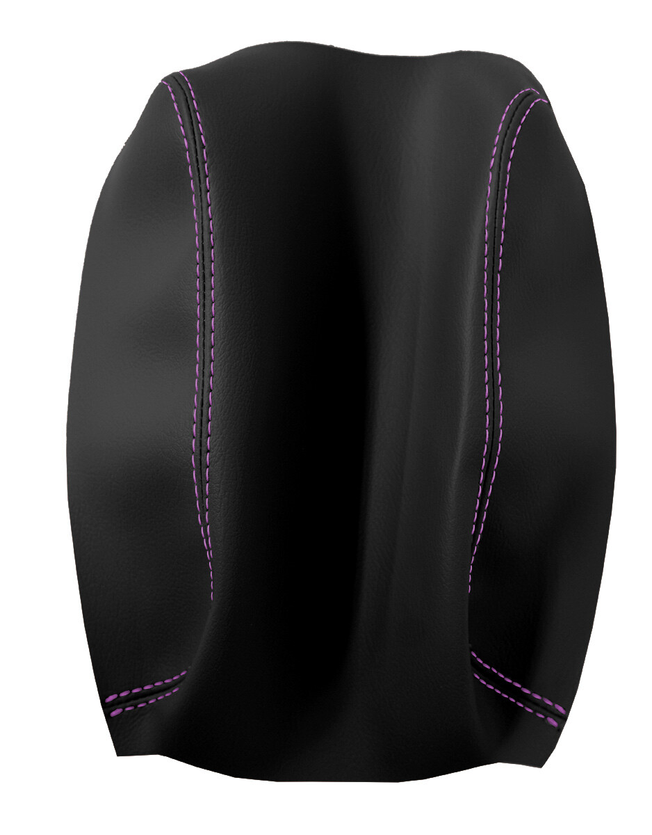 Land Rover Discovery Sport Armrest Lid Console VinylTrim purple stitch