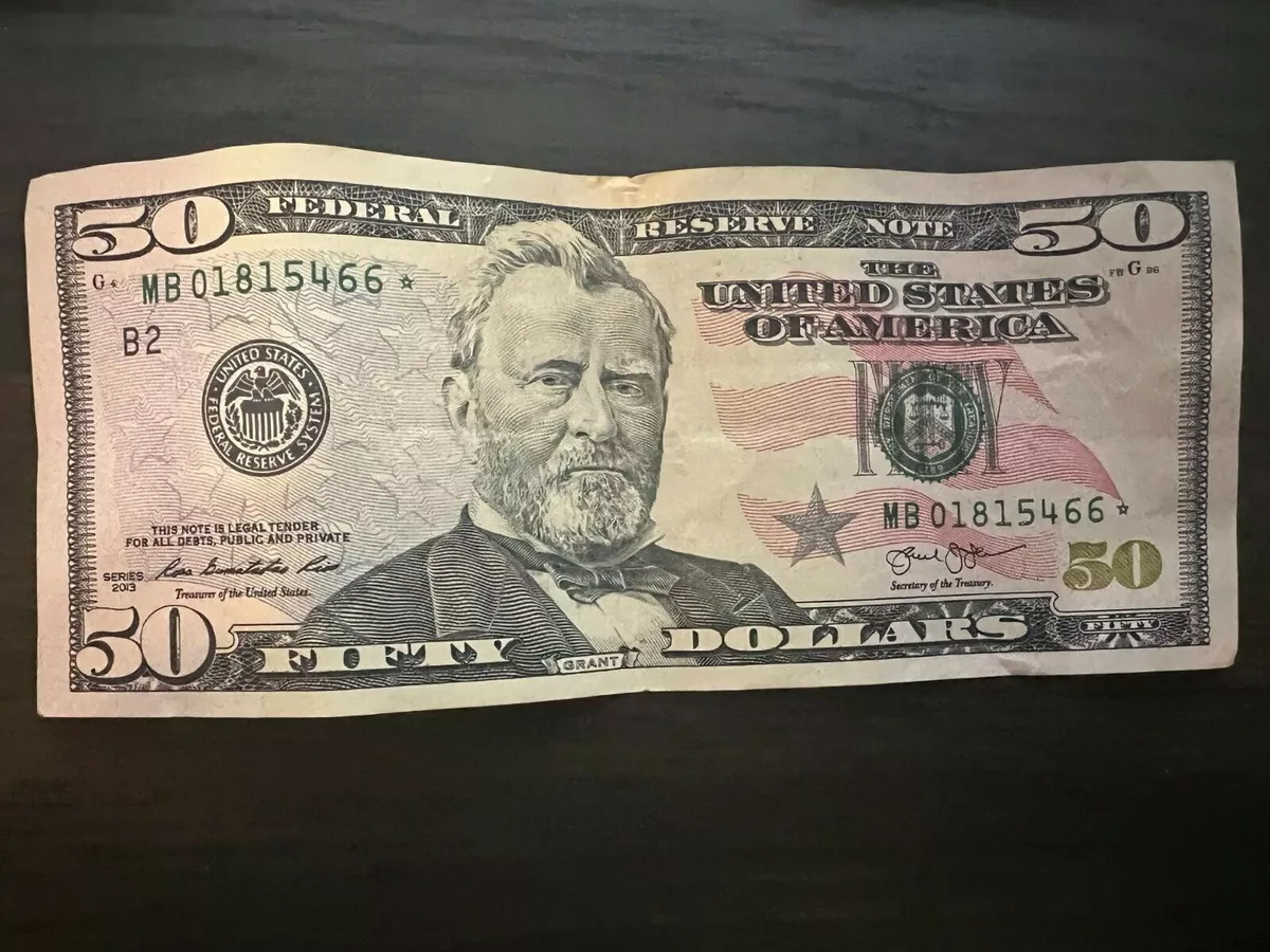 The $50 Federal Reserve Star Note